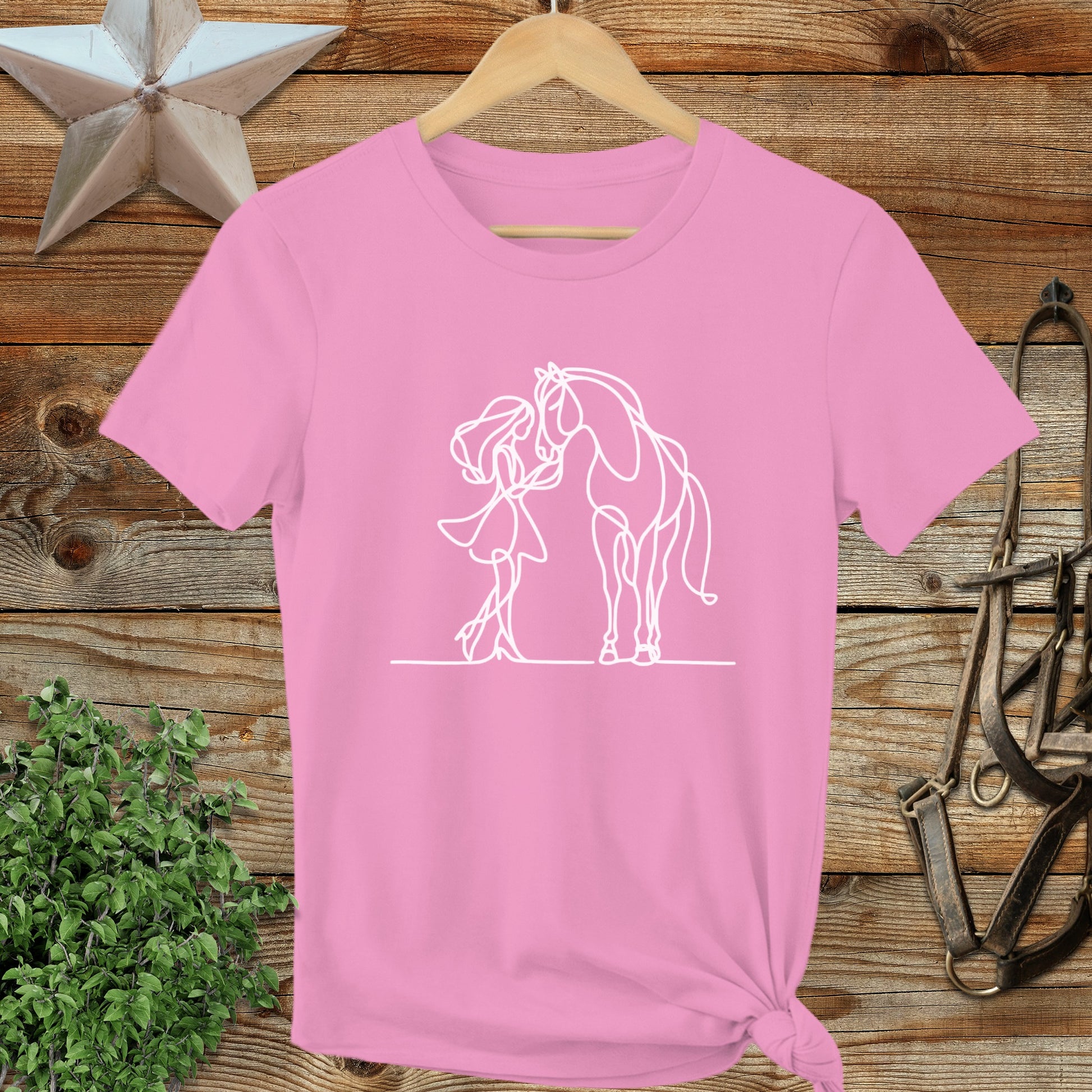 Lady and Horse Ladies Tee