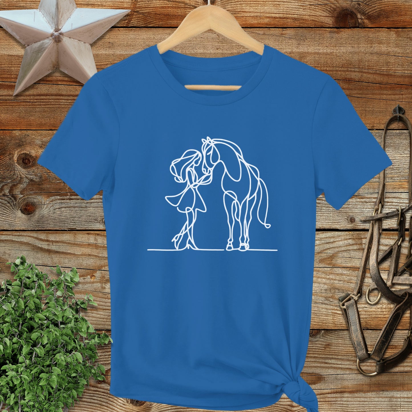 Lady and Horse Ladies Tee