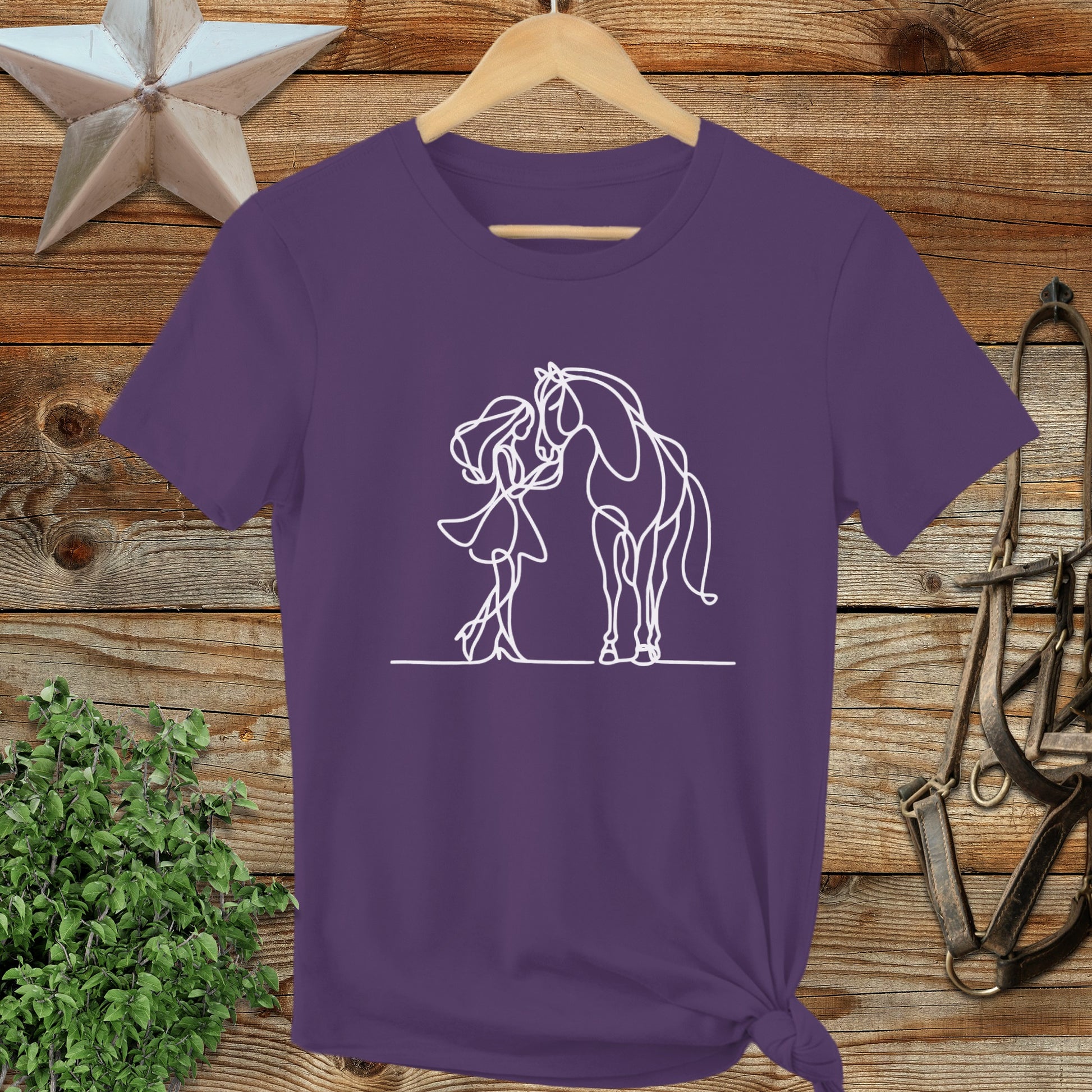 Lady and Horse Ladies Tee