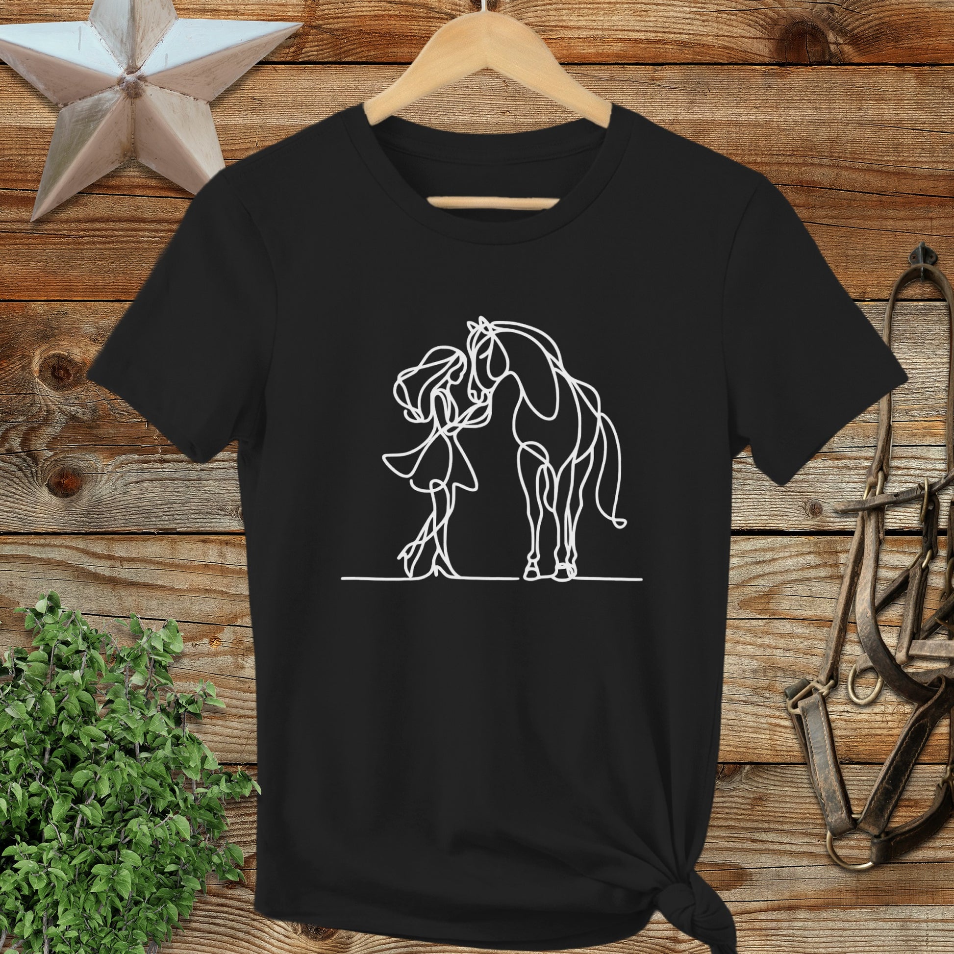Lady and Horse Ladies Tee