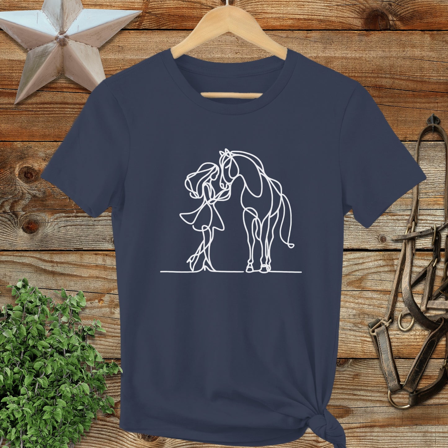 Lady and Horse Ladies Tee