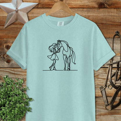 Lady and Horse Signature Tee