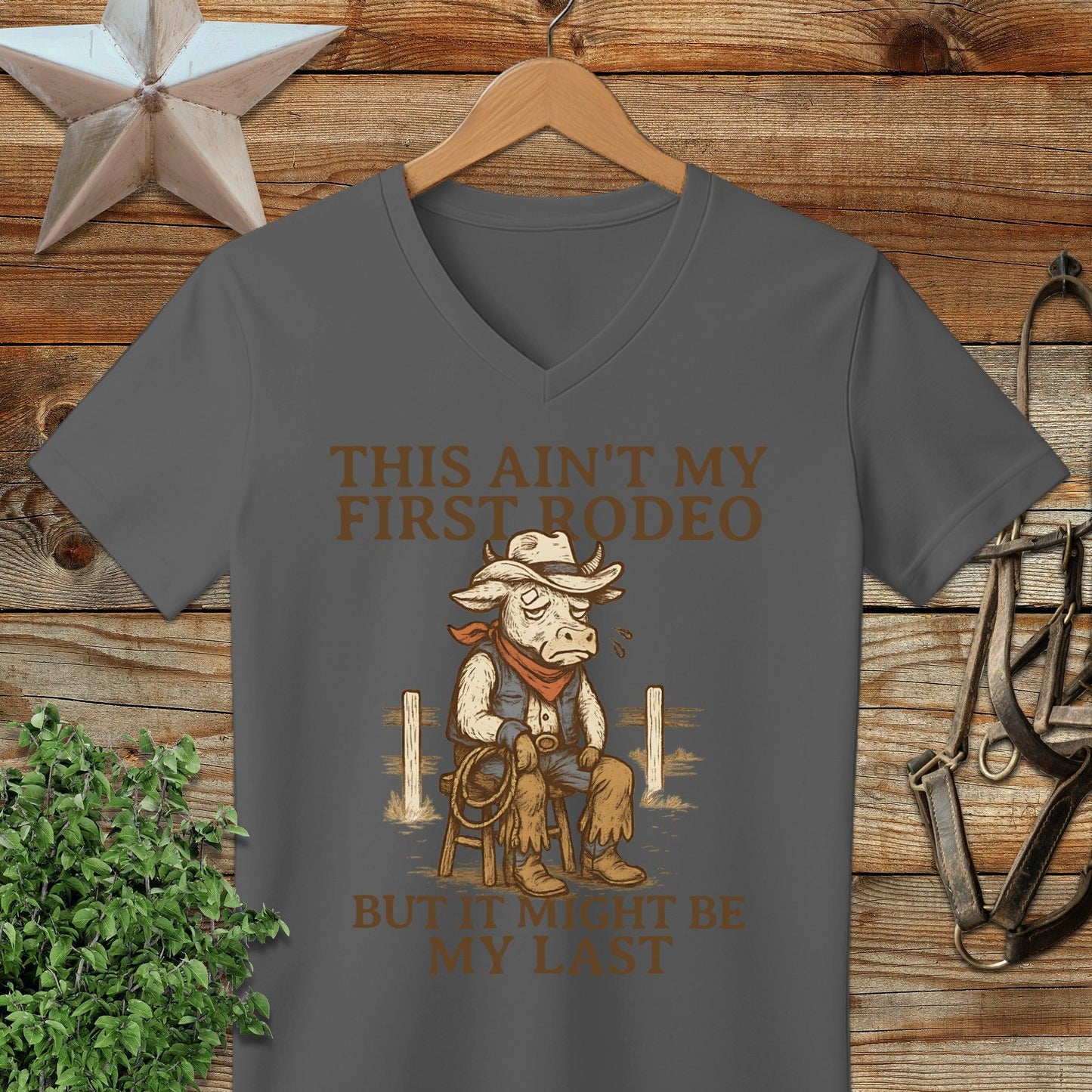 Last Rodeo V-neck