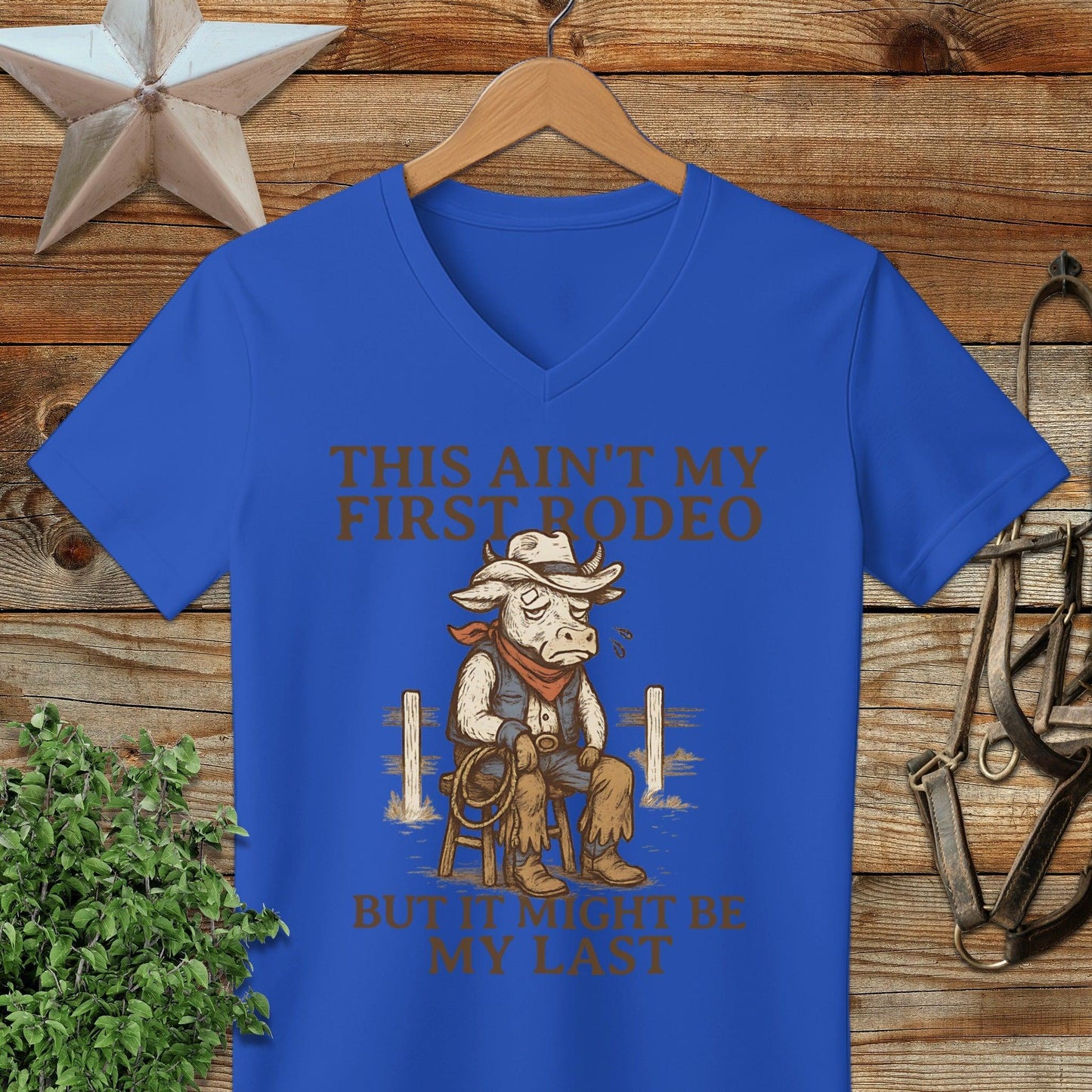 Last Rodeo V-neck
