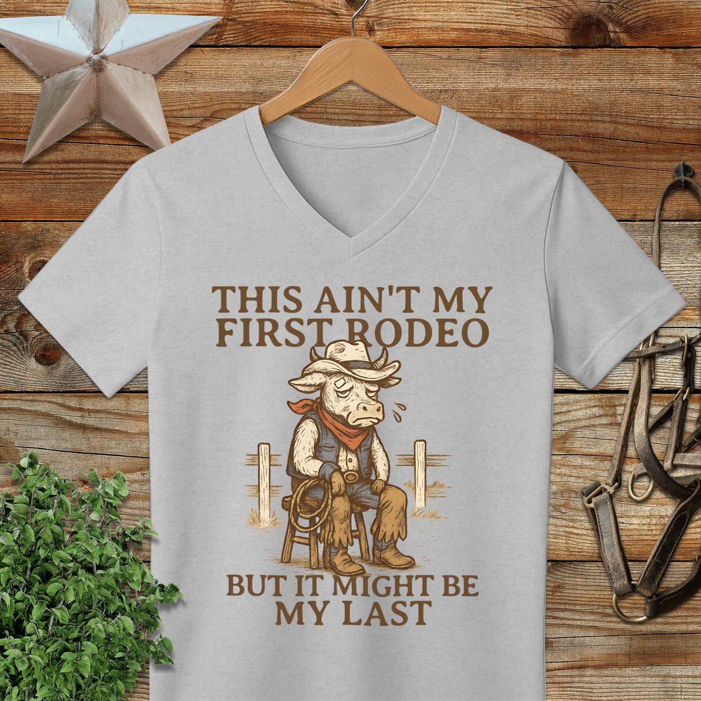 Last Rodeo V-neck