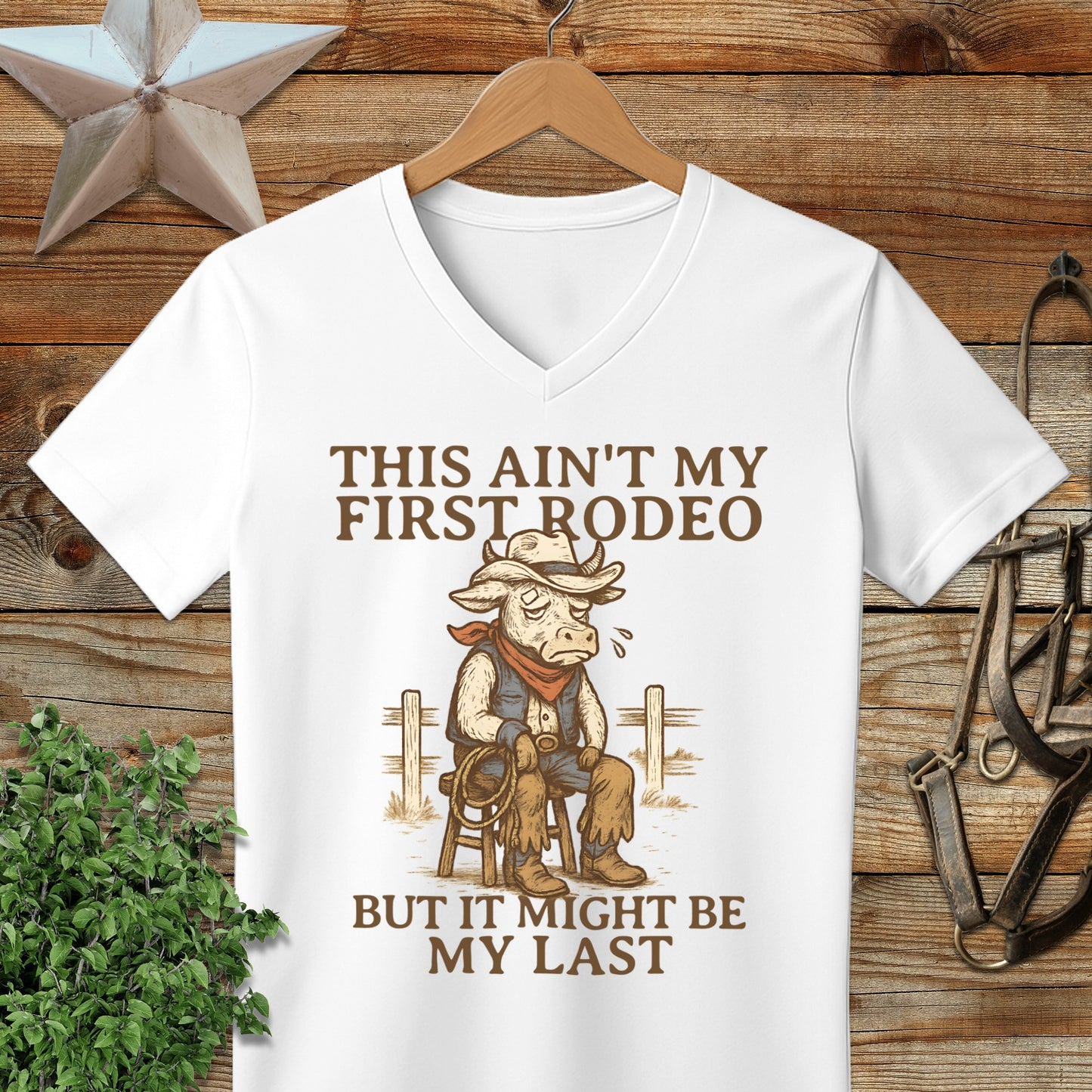 Last Rodeo V-neck