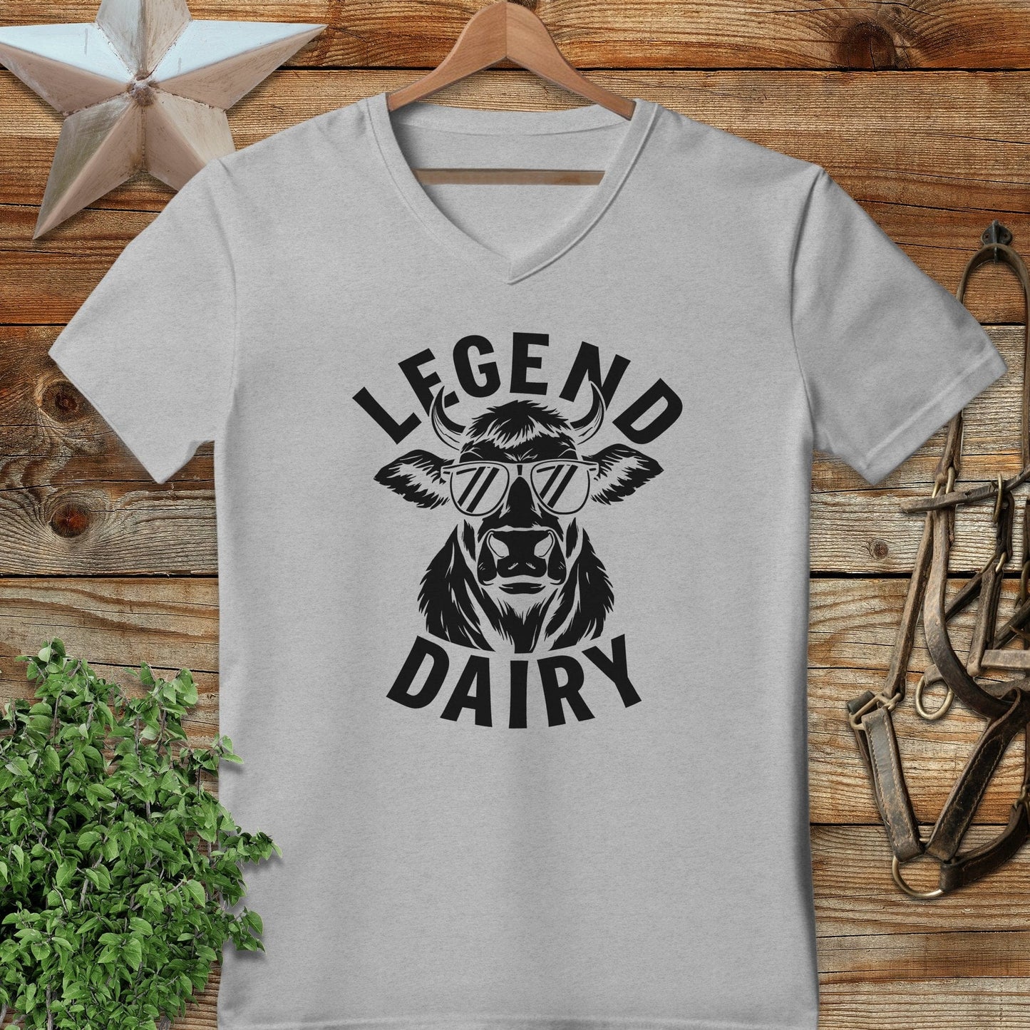 Legend Dairy V-neck