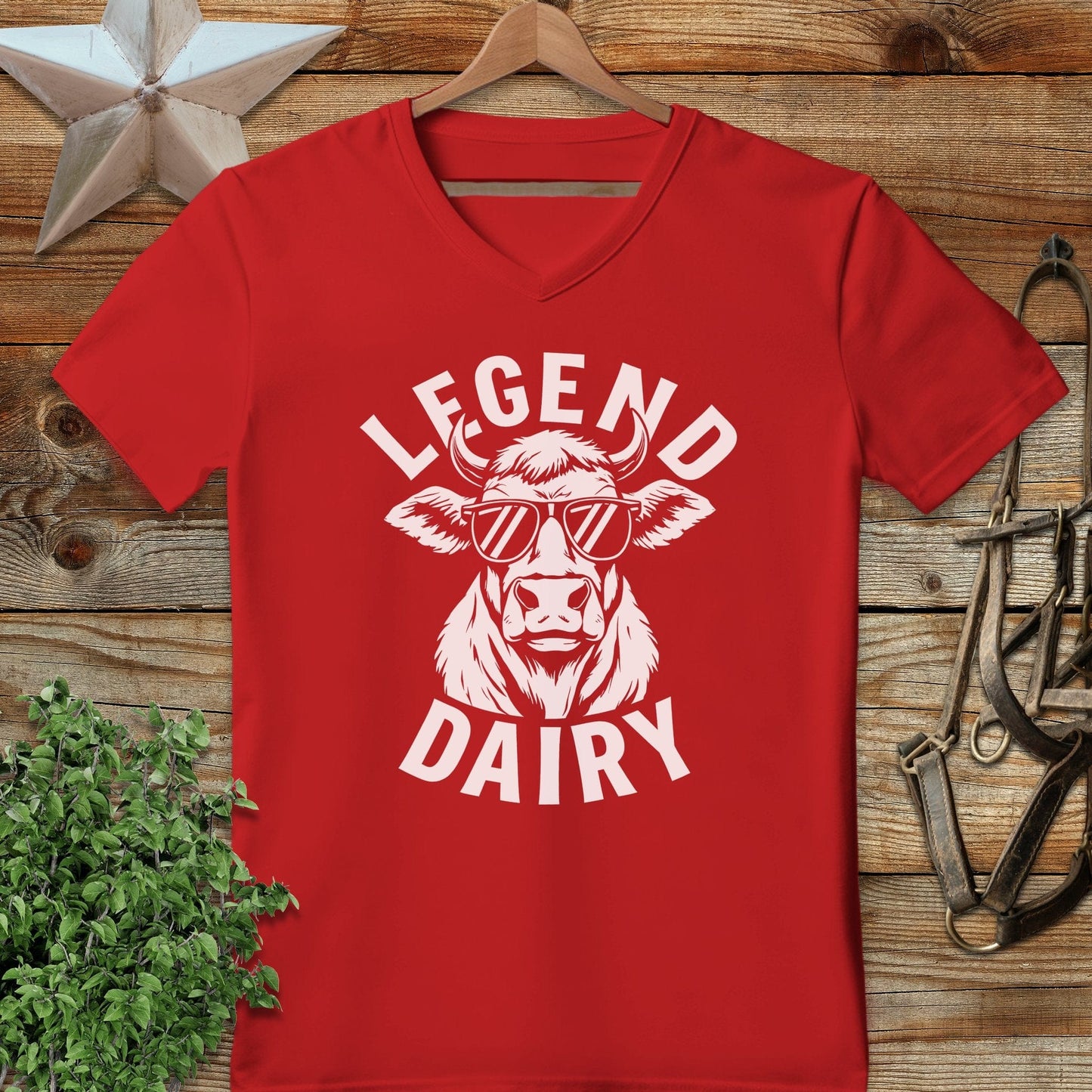 Legend Dairy V-neck