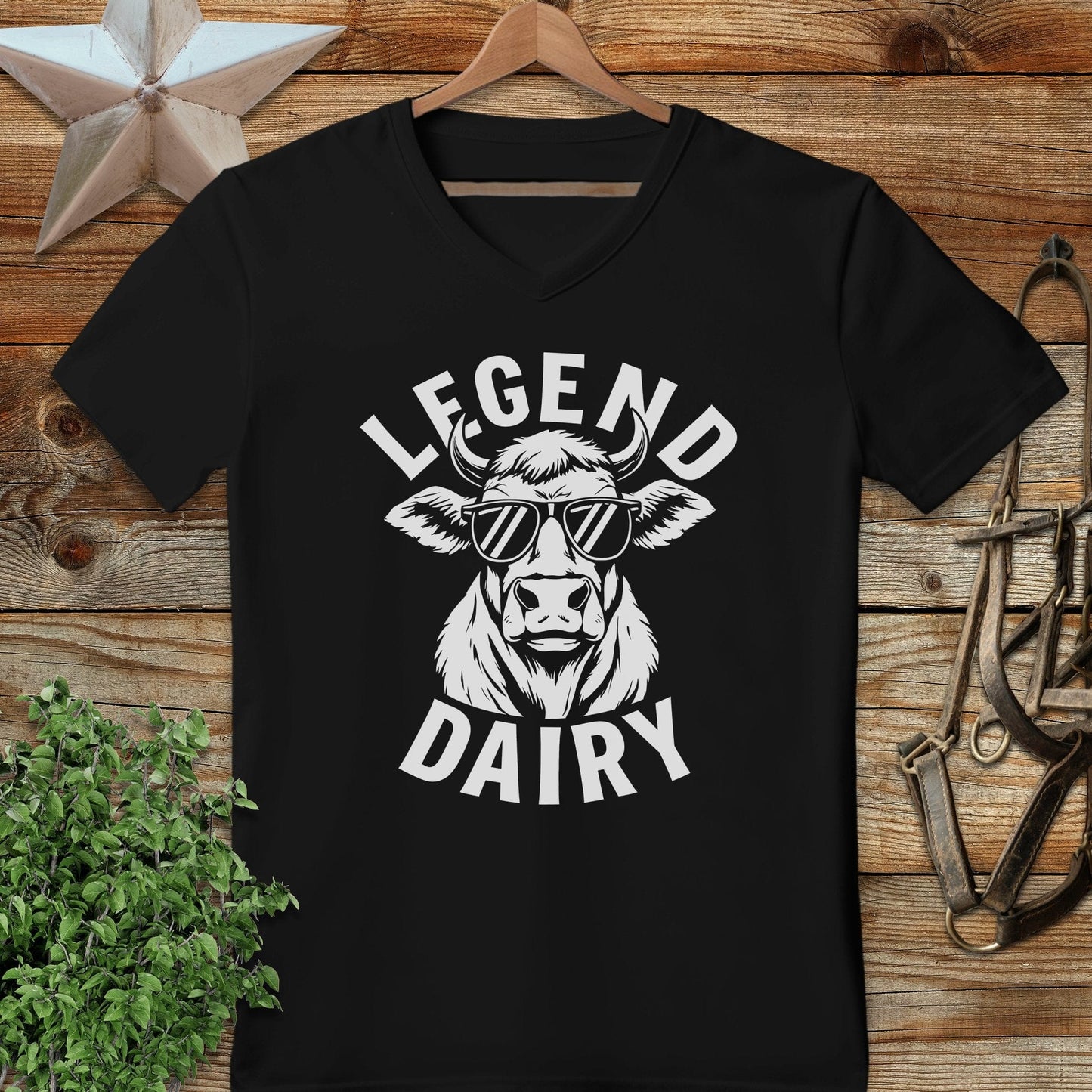 Legend Dairy V-neck