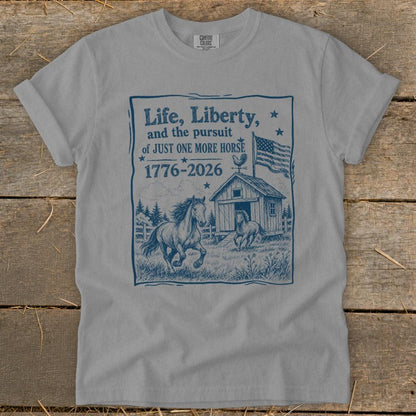 Life, Liberty, Pursuit of Horse Signature Tee