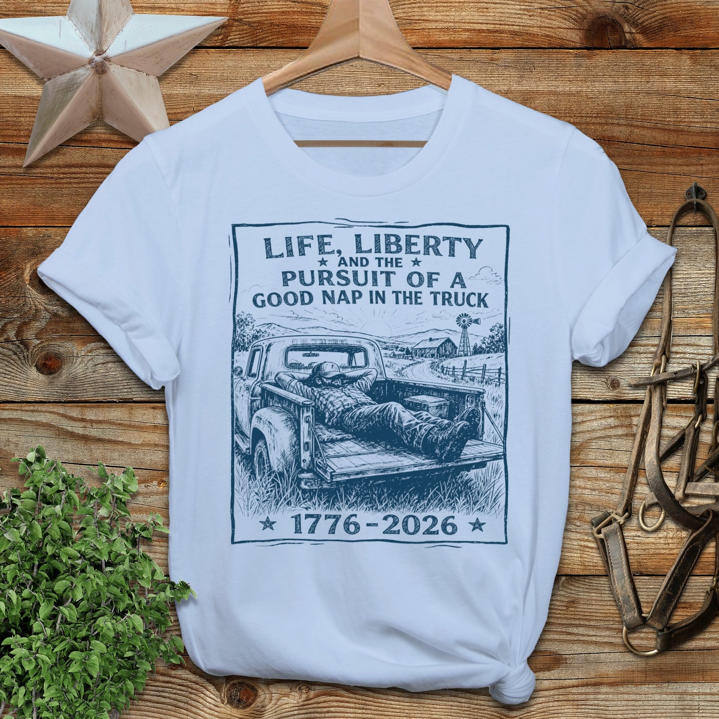 Life, Liberty, Pursuit of Truck Nap Softstyle Tee