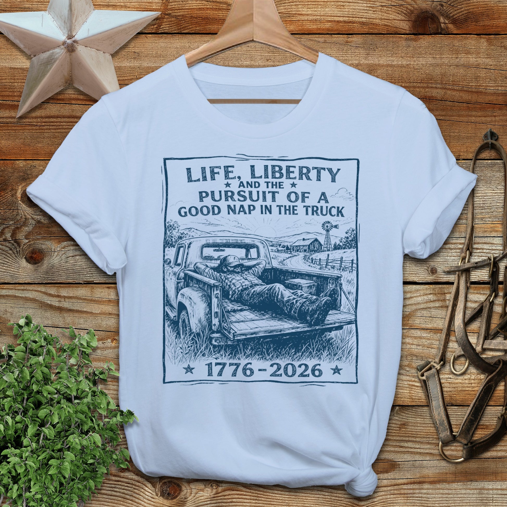 Life, Liberty, Pursuit of Truck Nap Softstyle Tee