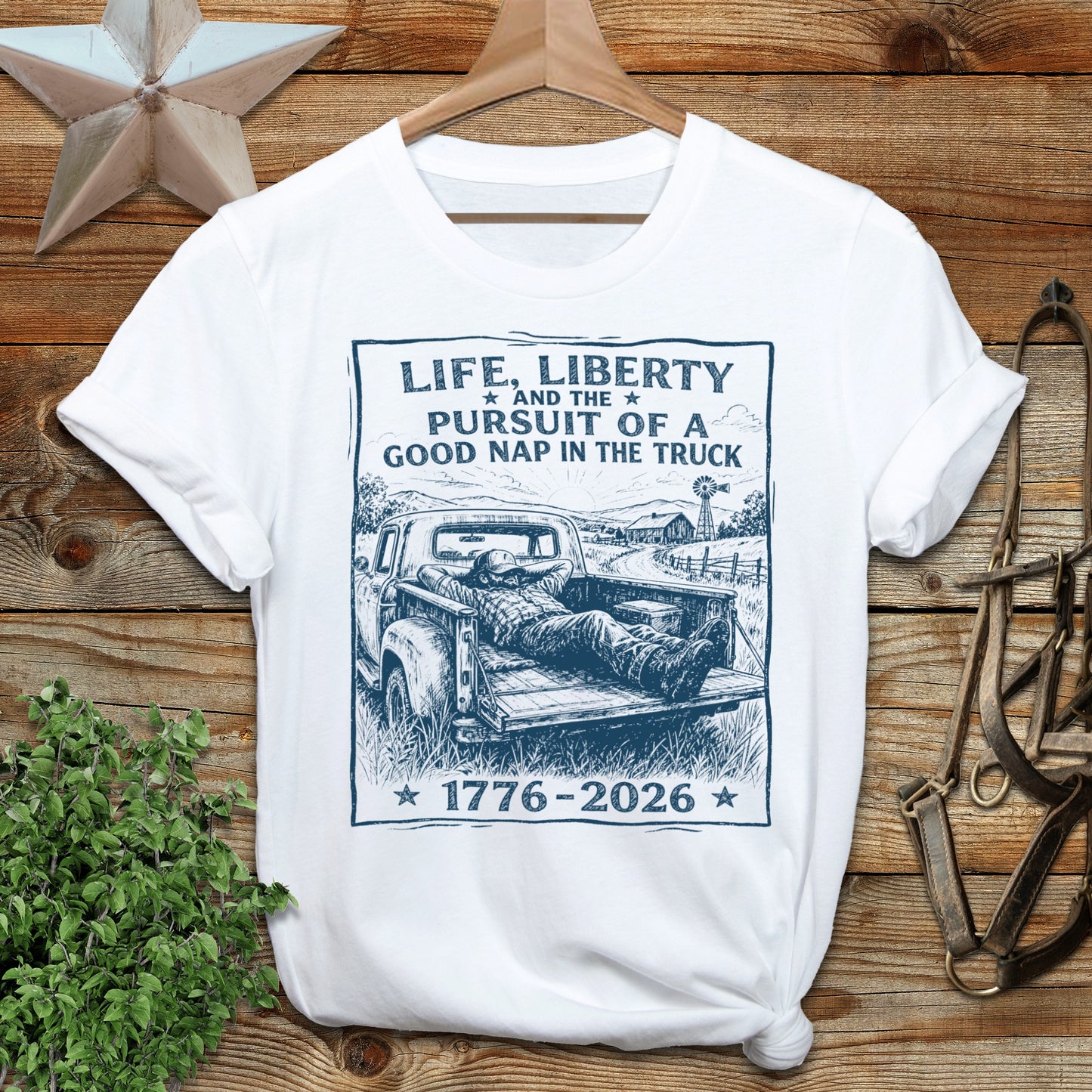 Life, Liberty, Pursuit of Truck Nap Softstyle Tee
