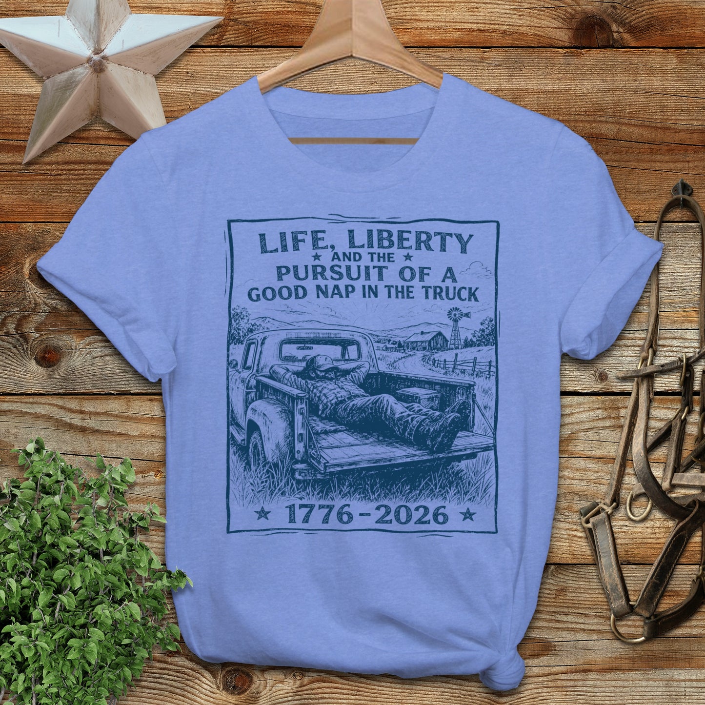 Life, Liberty, Pursuit of Truck Nap Softstyle Tee