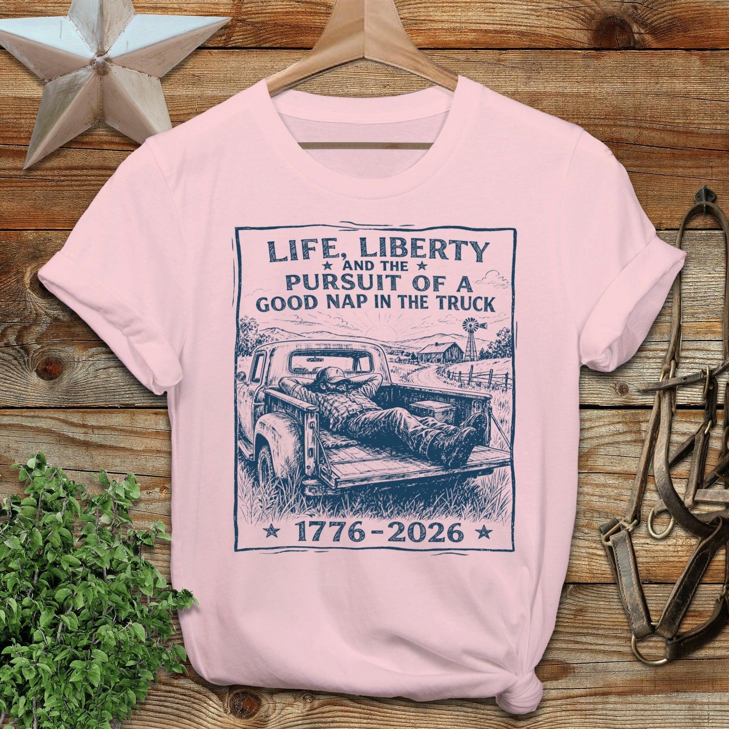 Life, Liberty, Pursuit of Truck Nap Softstyle Tee