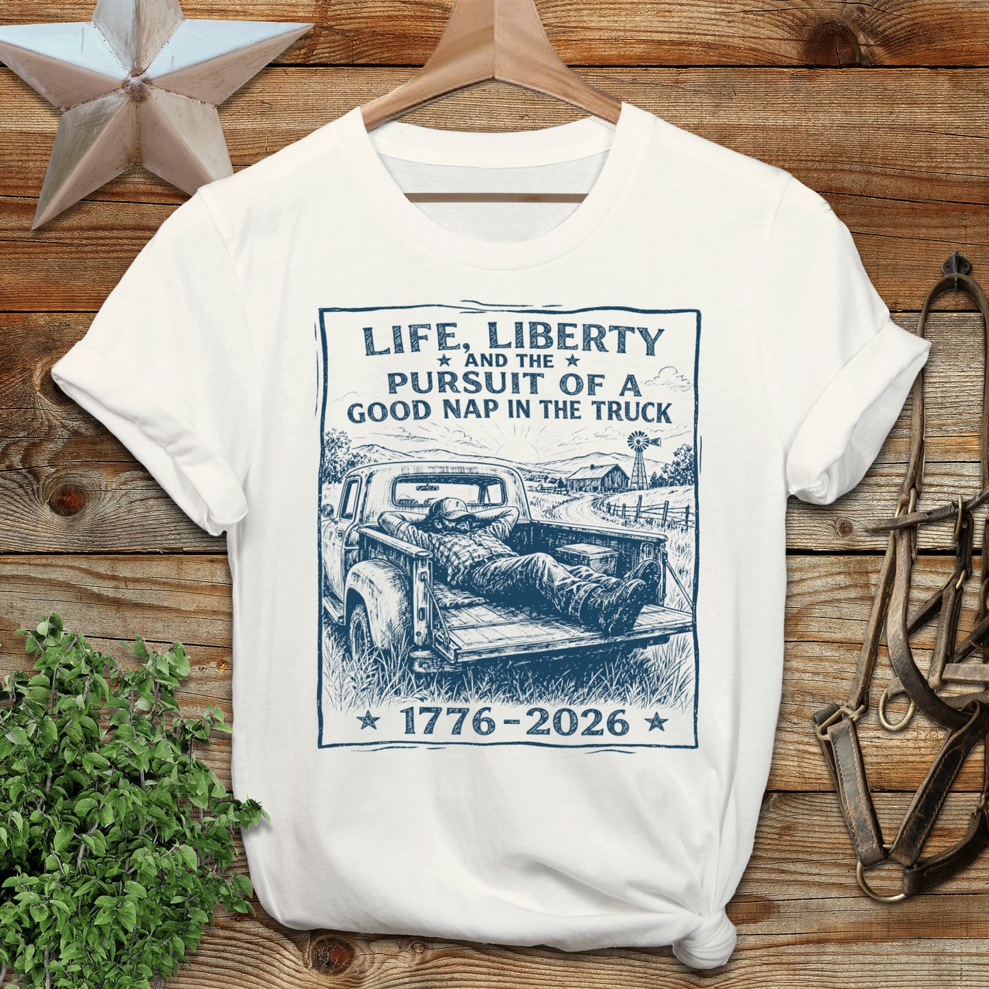 Life, Liberty, Pursuit of Truck Nap Softstyle Tee