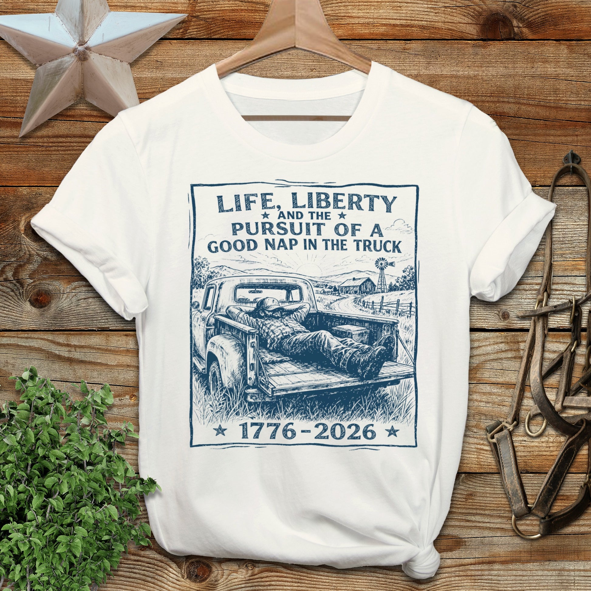 Life, Liberty, Pursuit of Truck Nap Softstyle Tee
