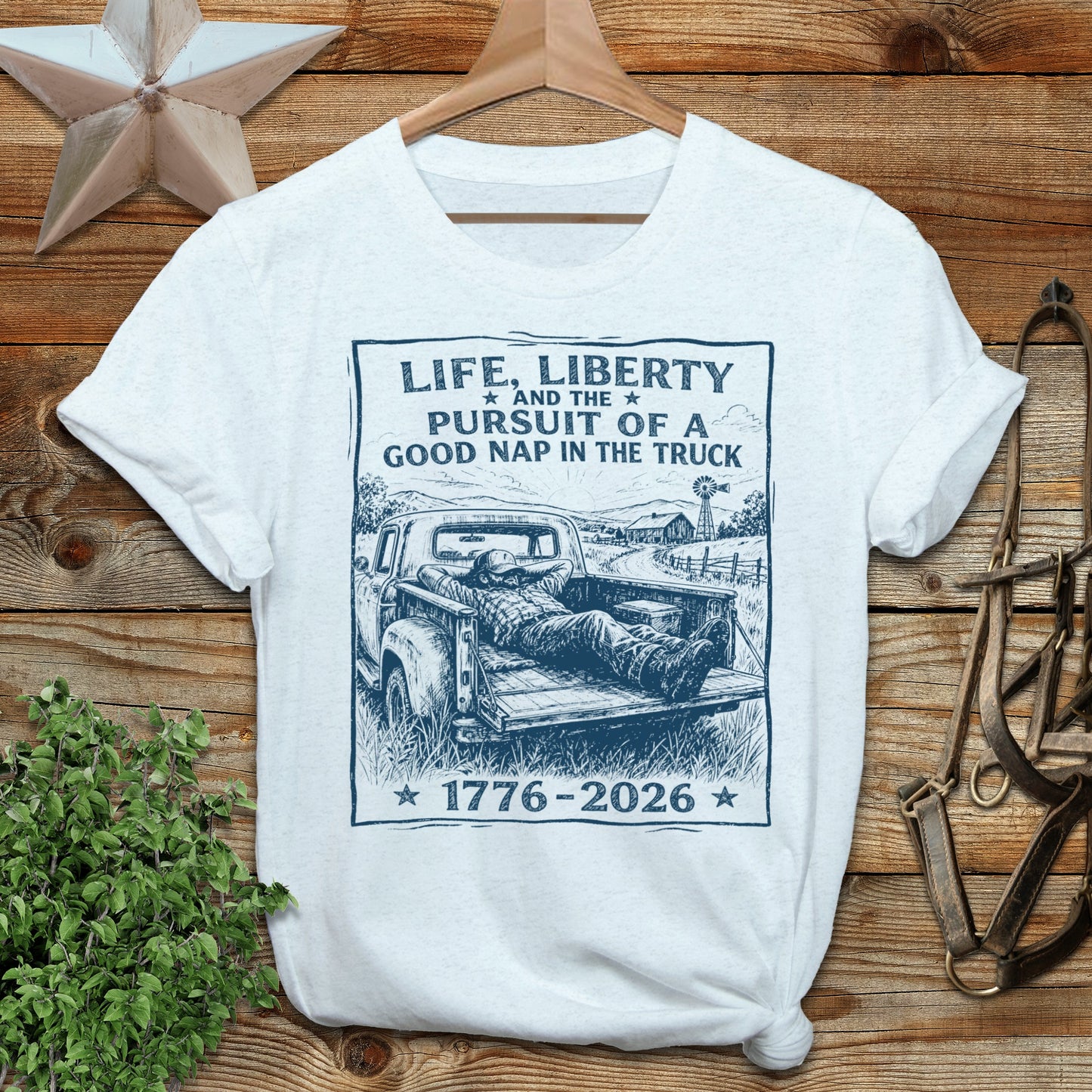 Life, Liberty, Pursuit of Truck Nap Softstyle Tee
