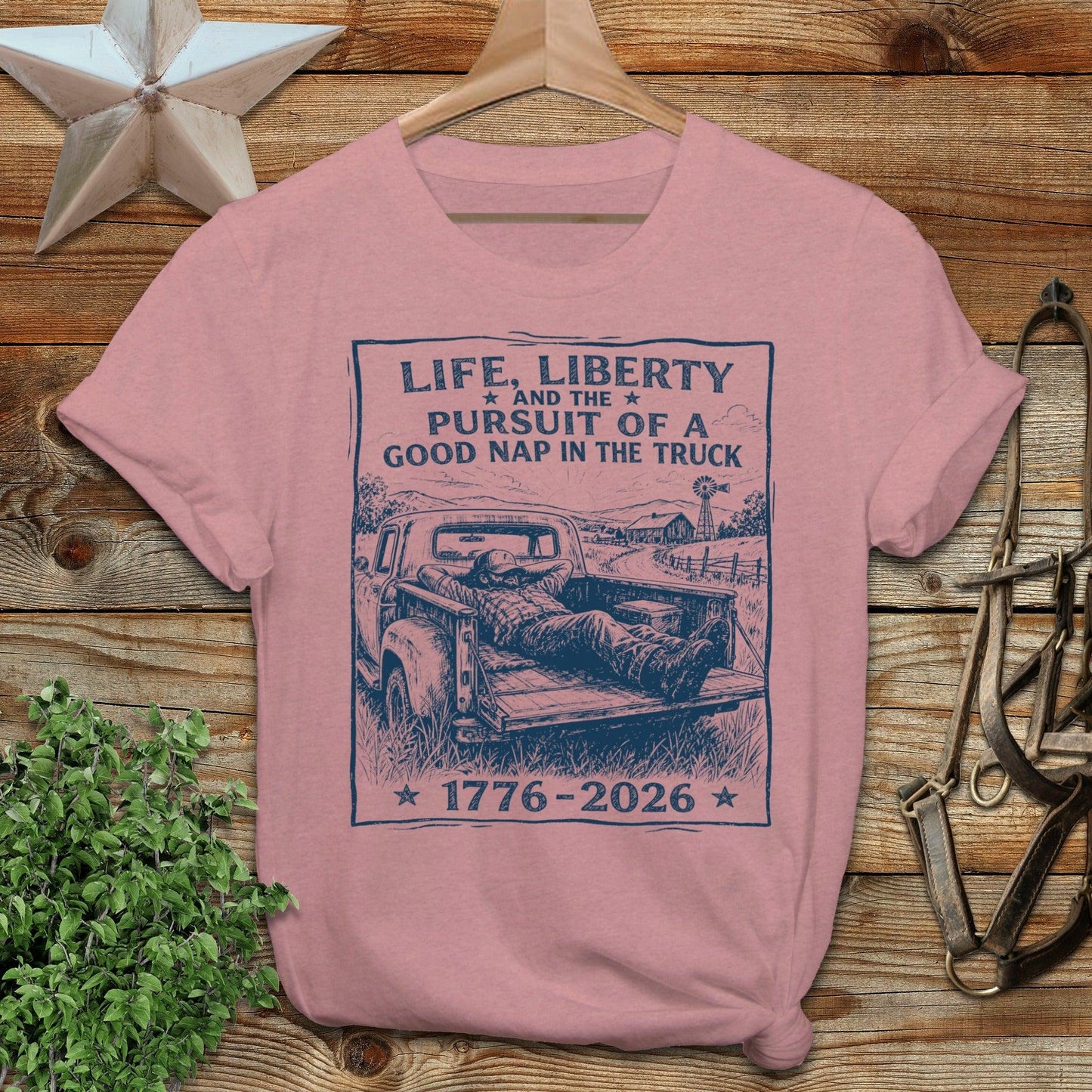 Life, Liberty, Pursuit of Truck Nap Softstyle Tee