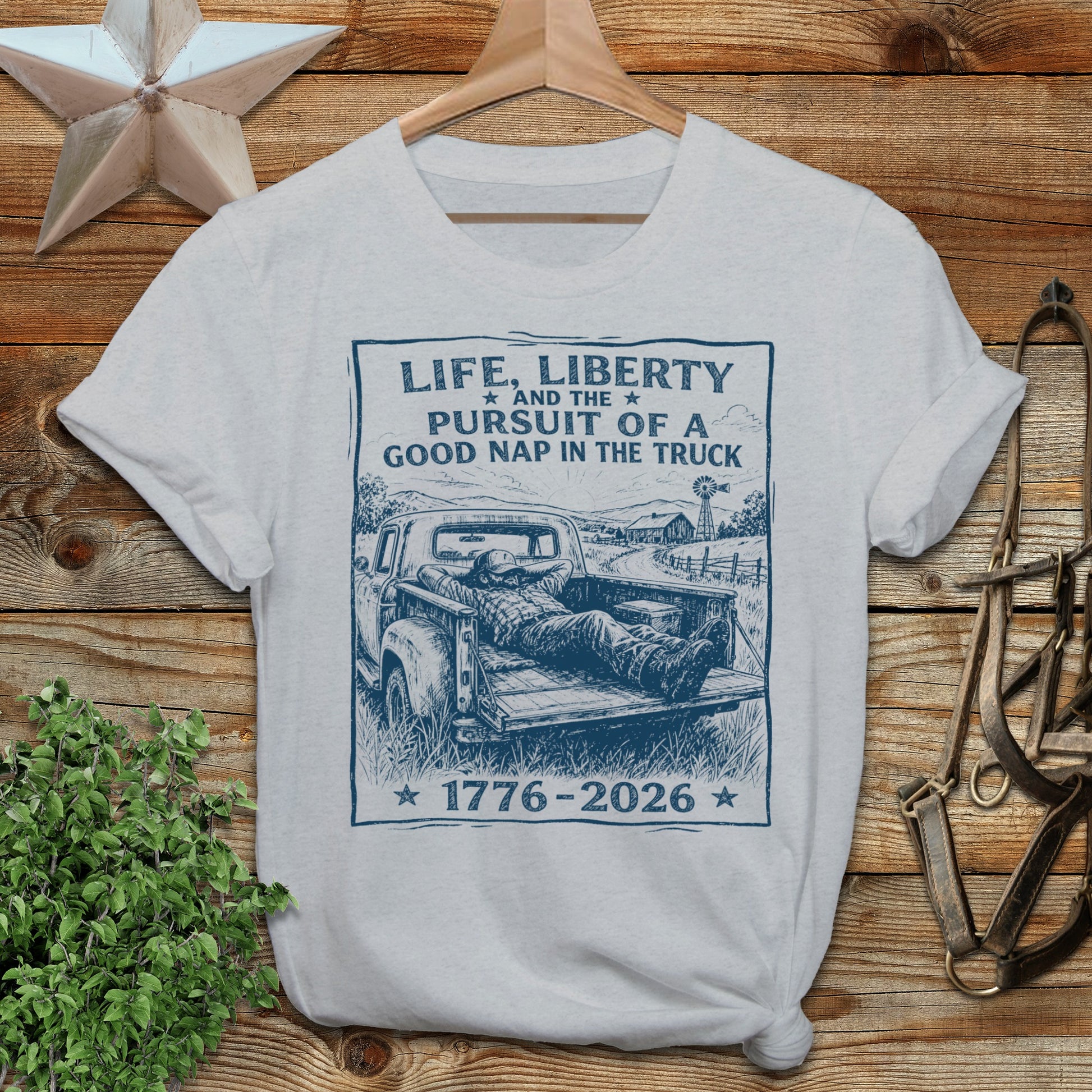 Life, Liberty, Pursuit of Truck Nap Softstyle Tee