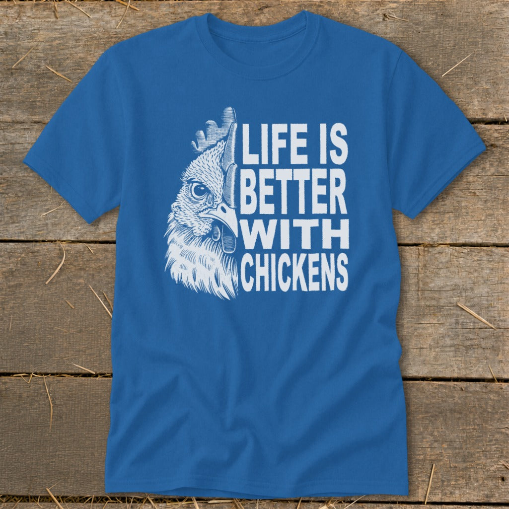 Life With Chickens Classic Tee
