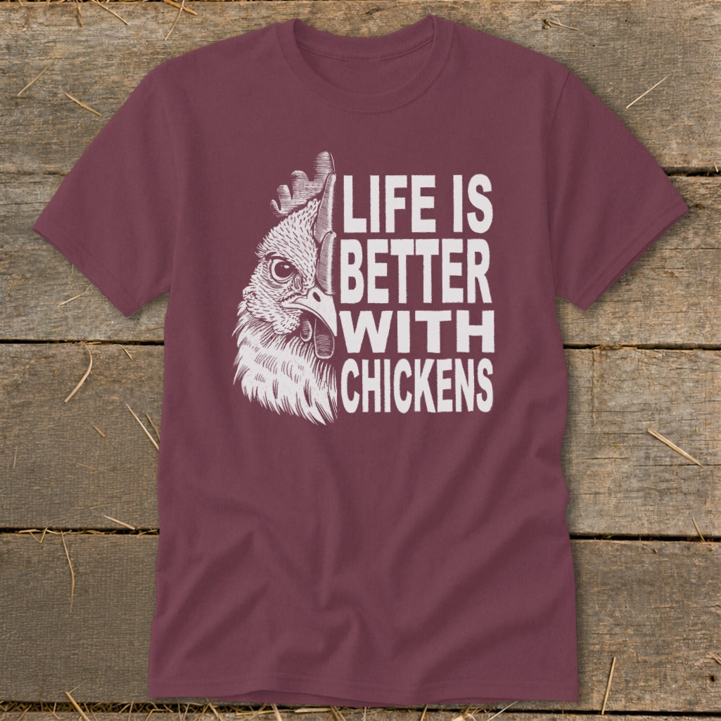 Life With Chickens Classic Tee