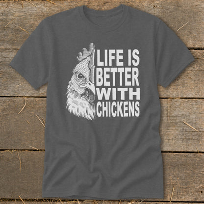 Life With Chickens Classic Tee