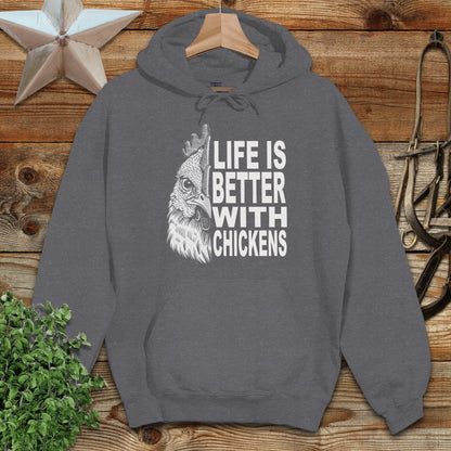 Life With Chickens Hoodie