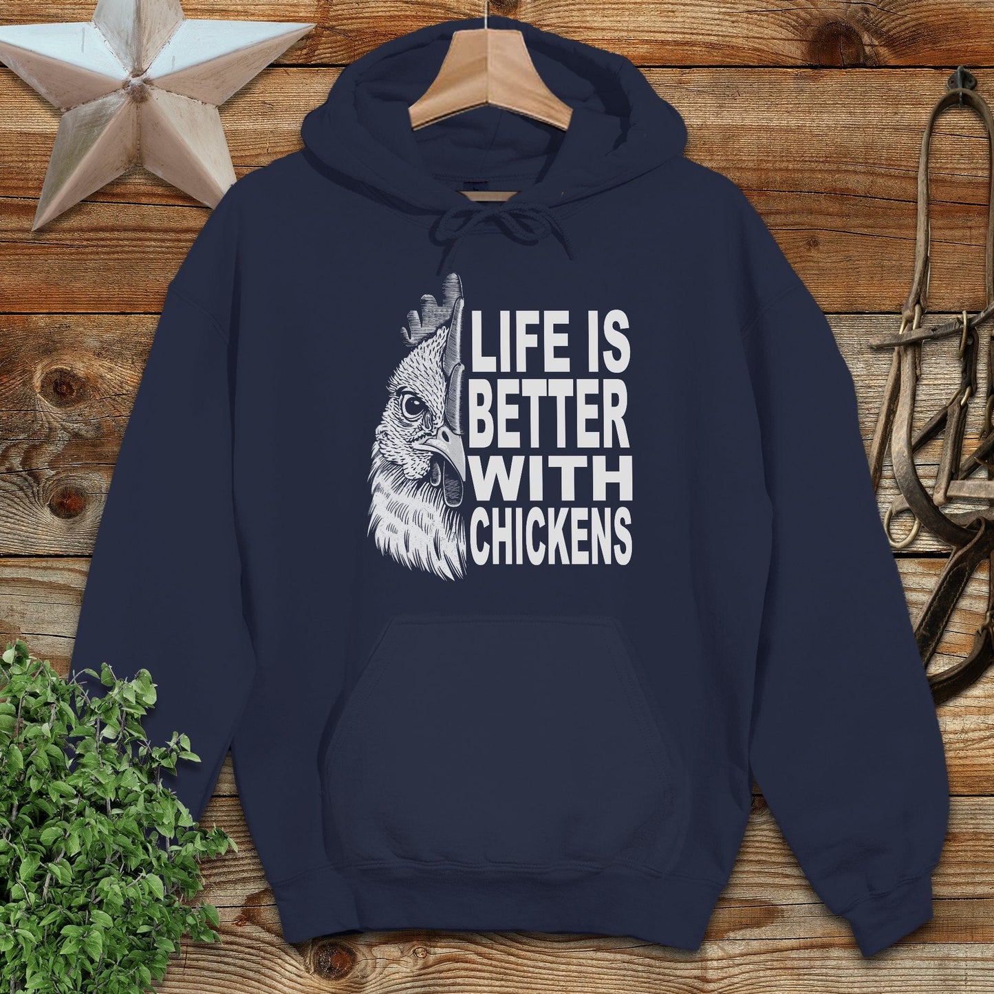 Life With Chickens Hoodie