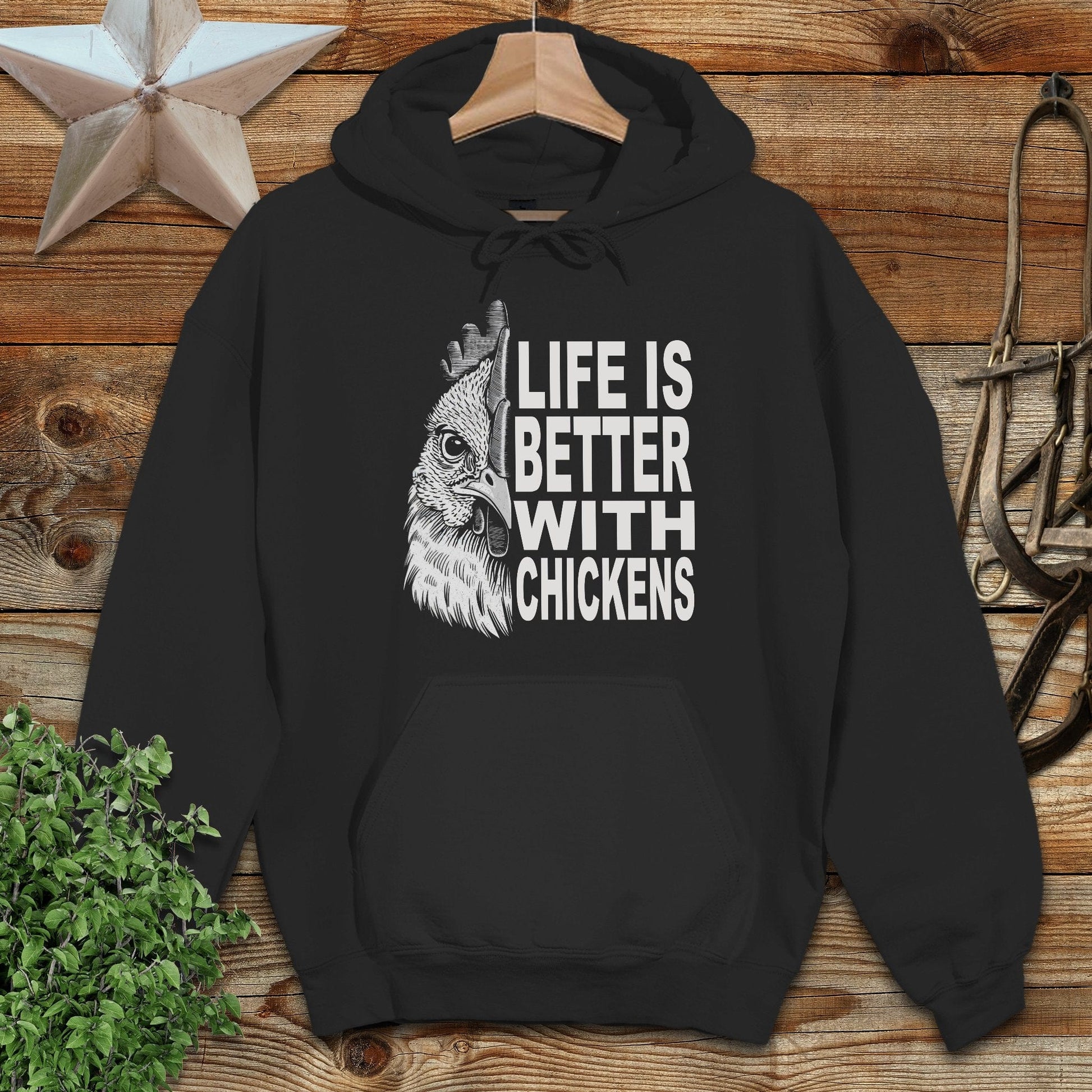 Life With Chickens Hoodie