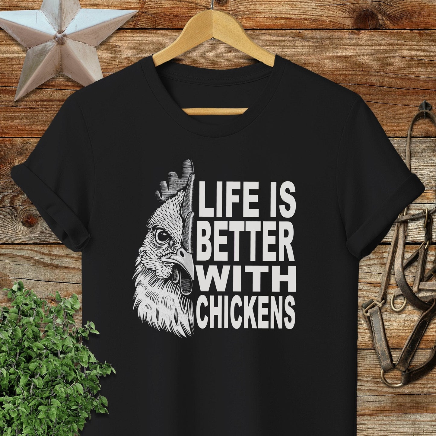 Life With Chickens Softstyle Tee