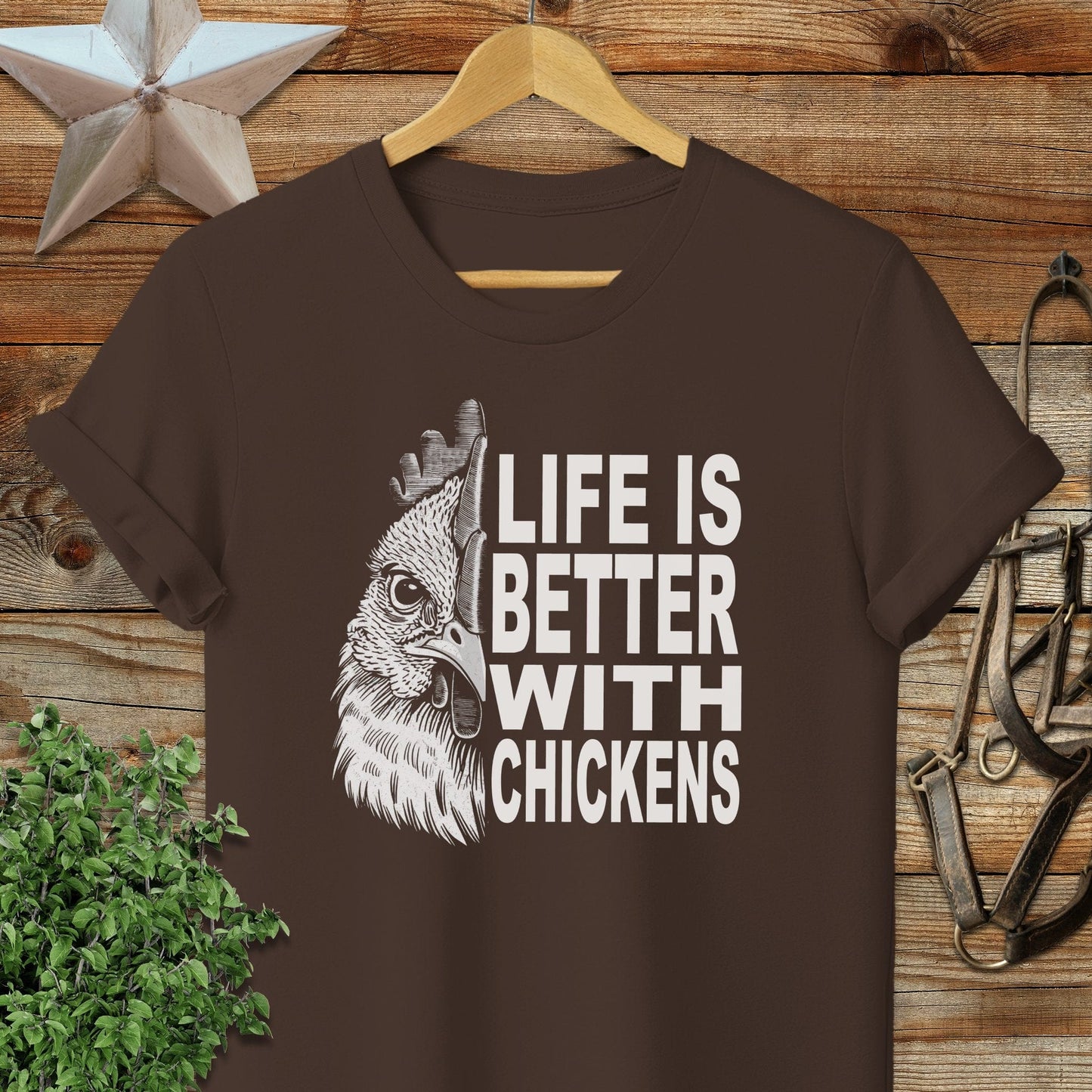 Life With Chickens Softstyle Tee