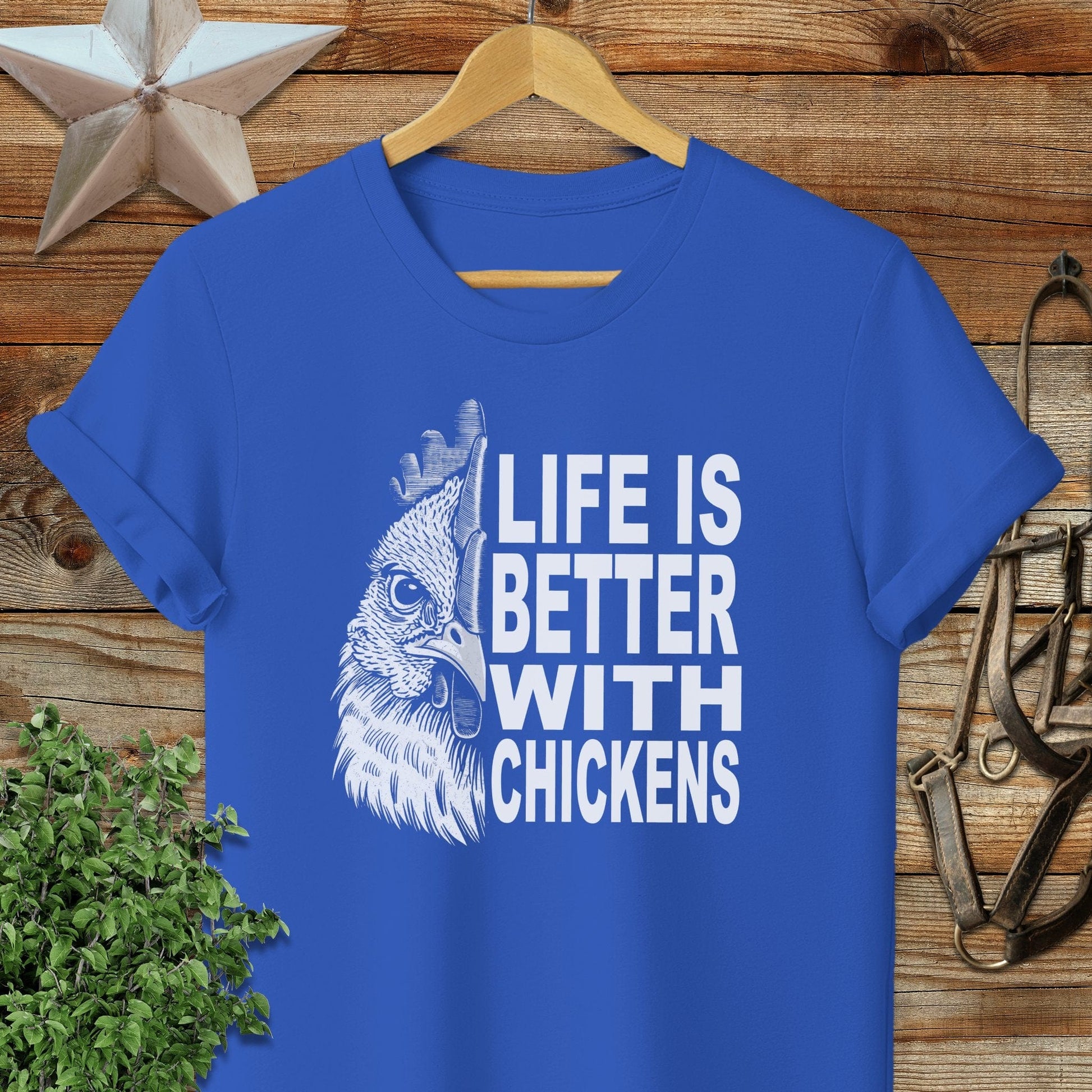 Life With Chickens Softstyle Tee