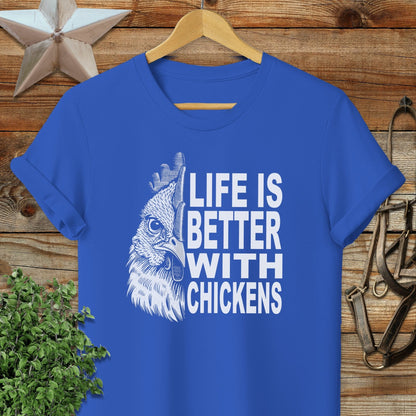 Life With Chickens Softstyle Tee