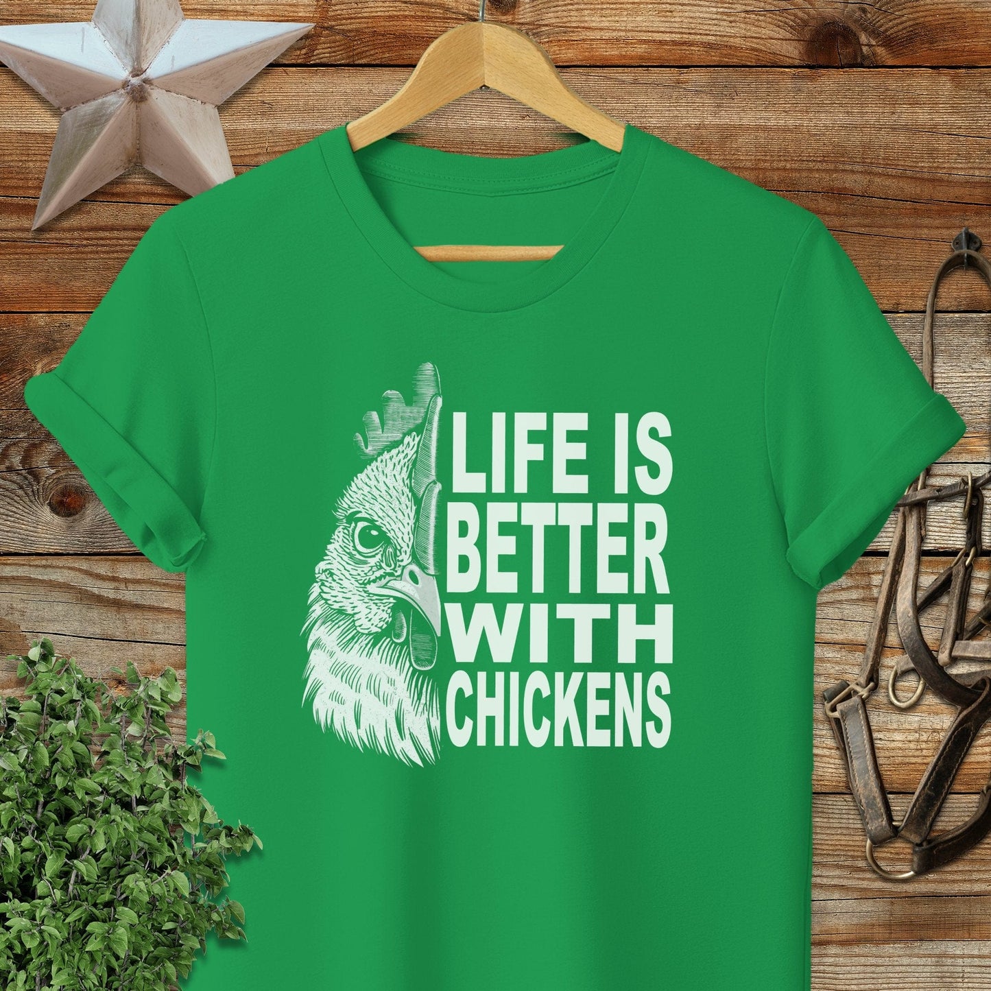 Life With Chickens Softstyle Tee