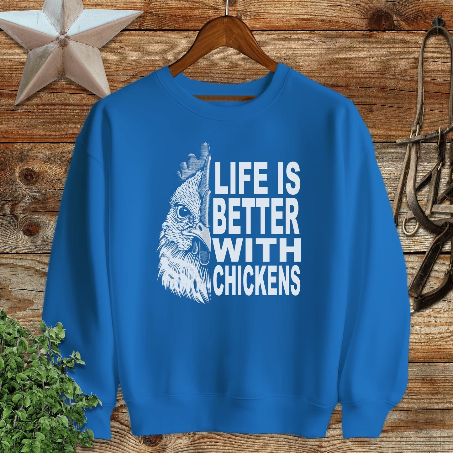 Life With Chickens Sweatshirt
