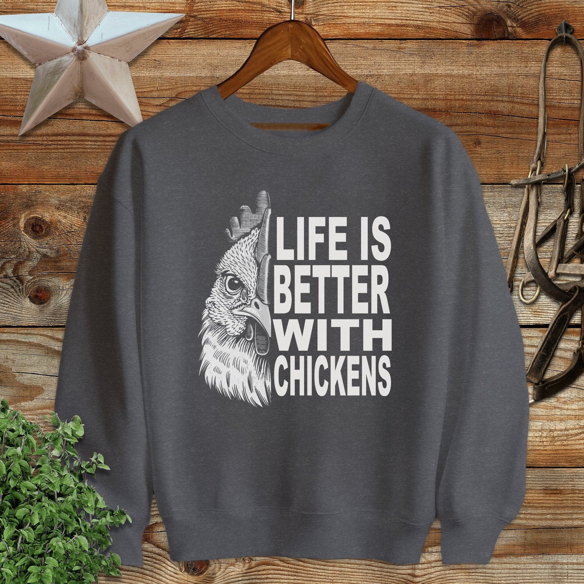 Life With Chickens Sweatshirt