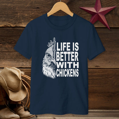 Life With Chickens T-Shirt (Youth)