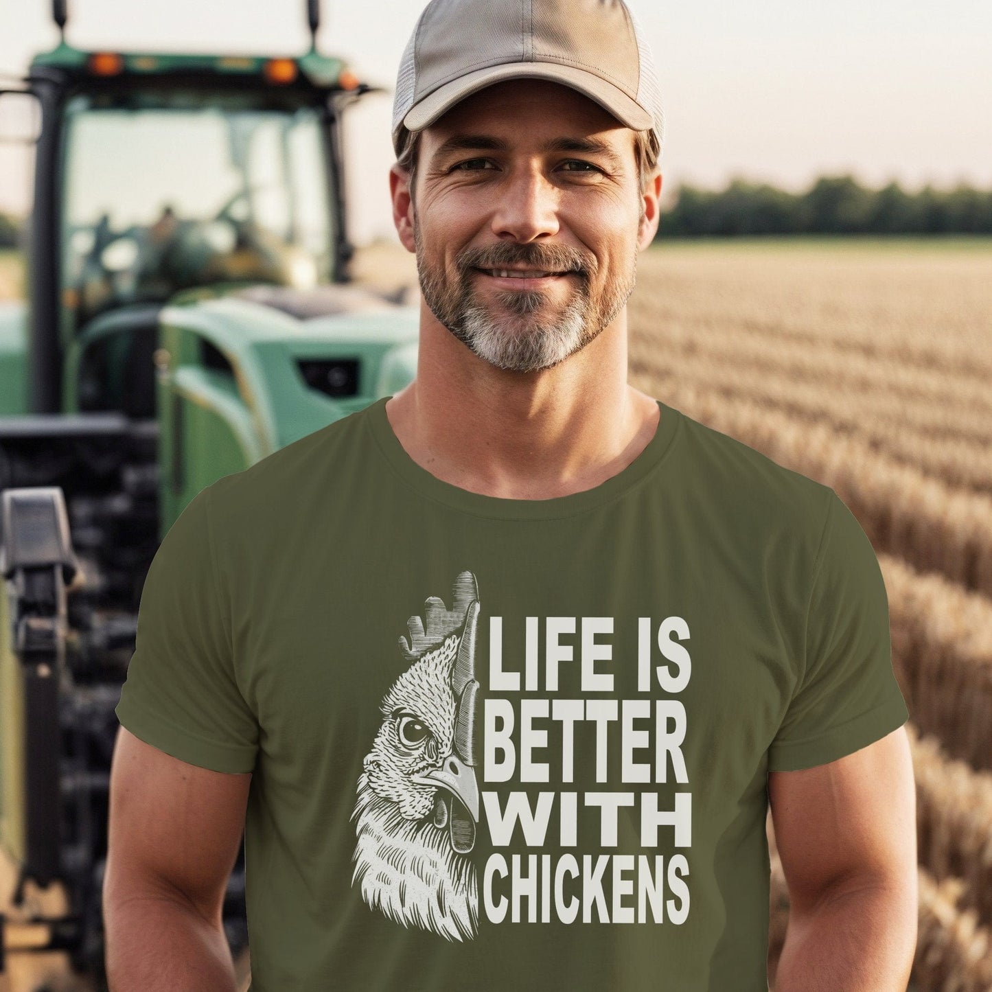 Life With Chickens T-shirt