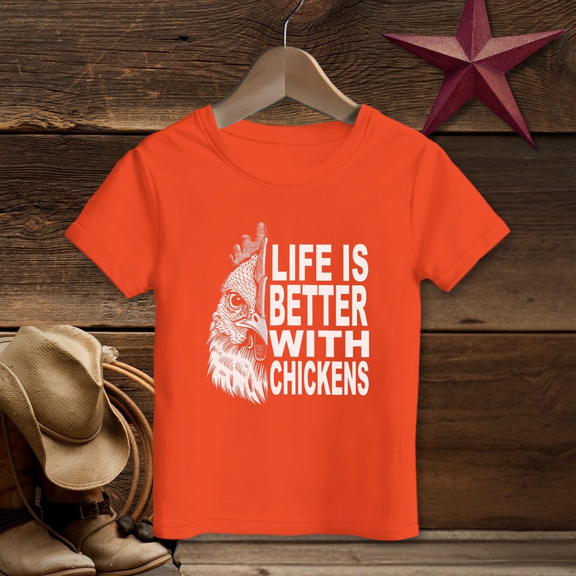 Life With Chickens T-Shirt (Toddler)