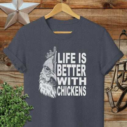 Life With Chickens T-shirt