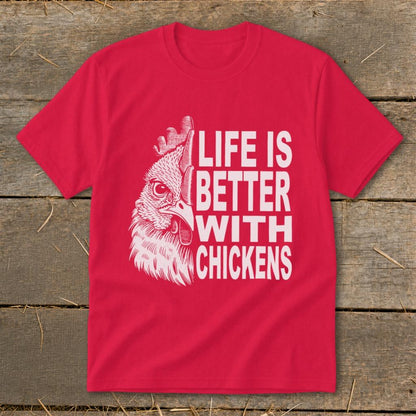 Life With Chickens Youth Tee