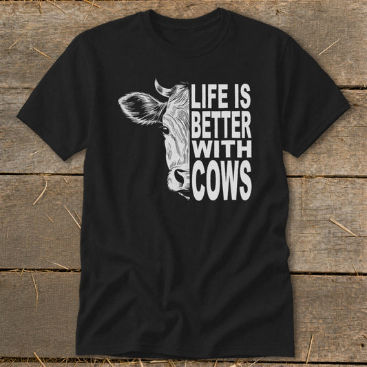 Life With Cows Classic Tee