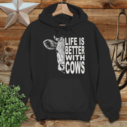 Life With Cows Hoodie