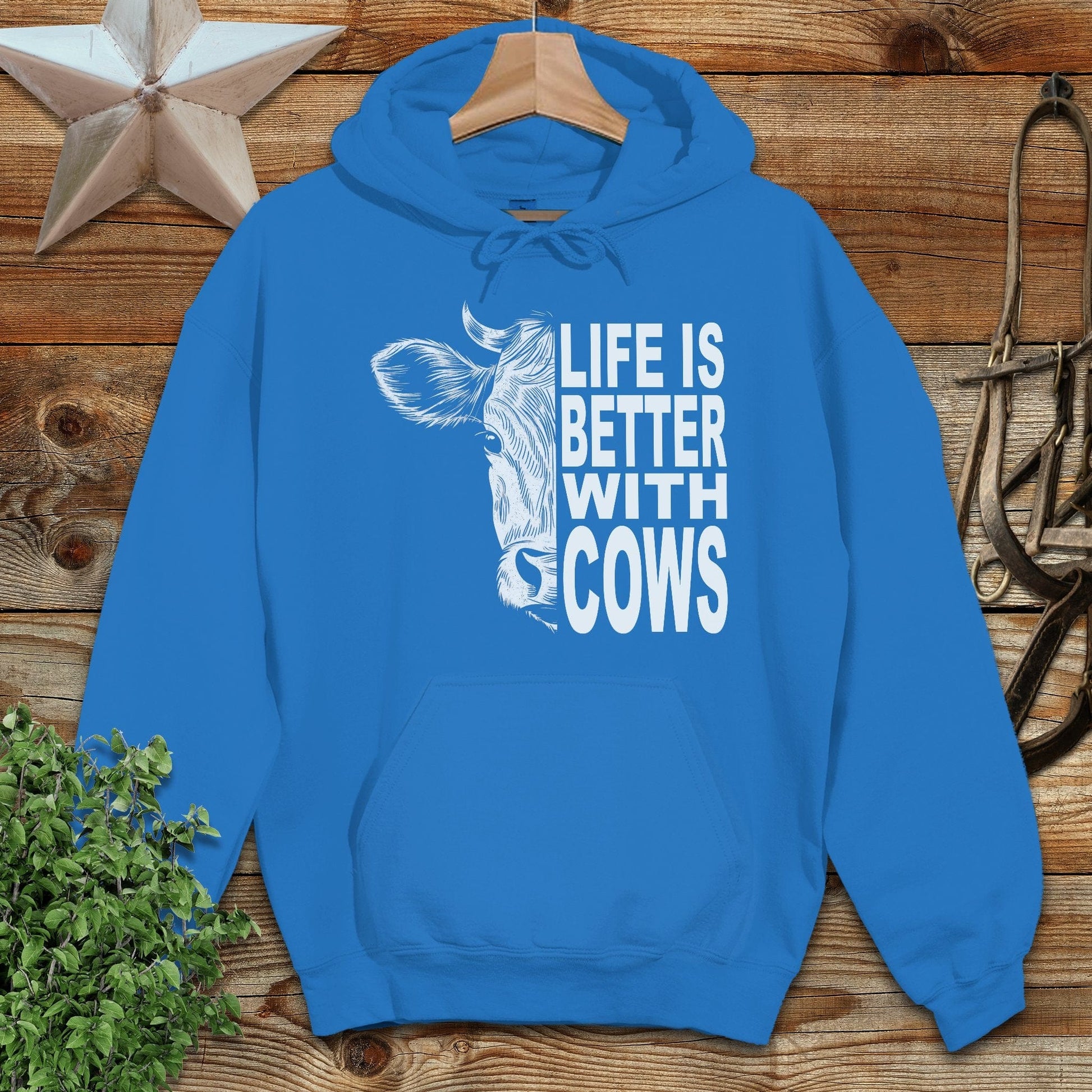 Life With Cows Hoodie