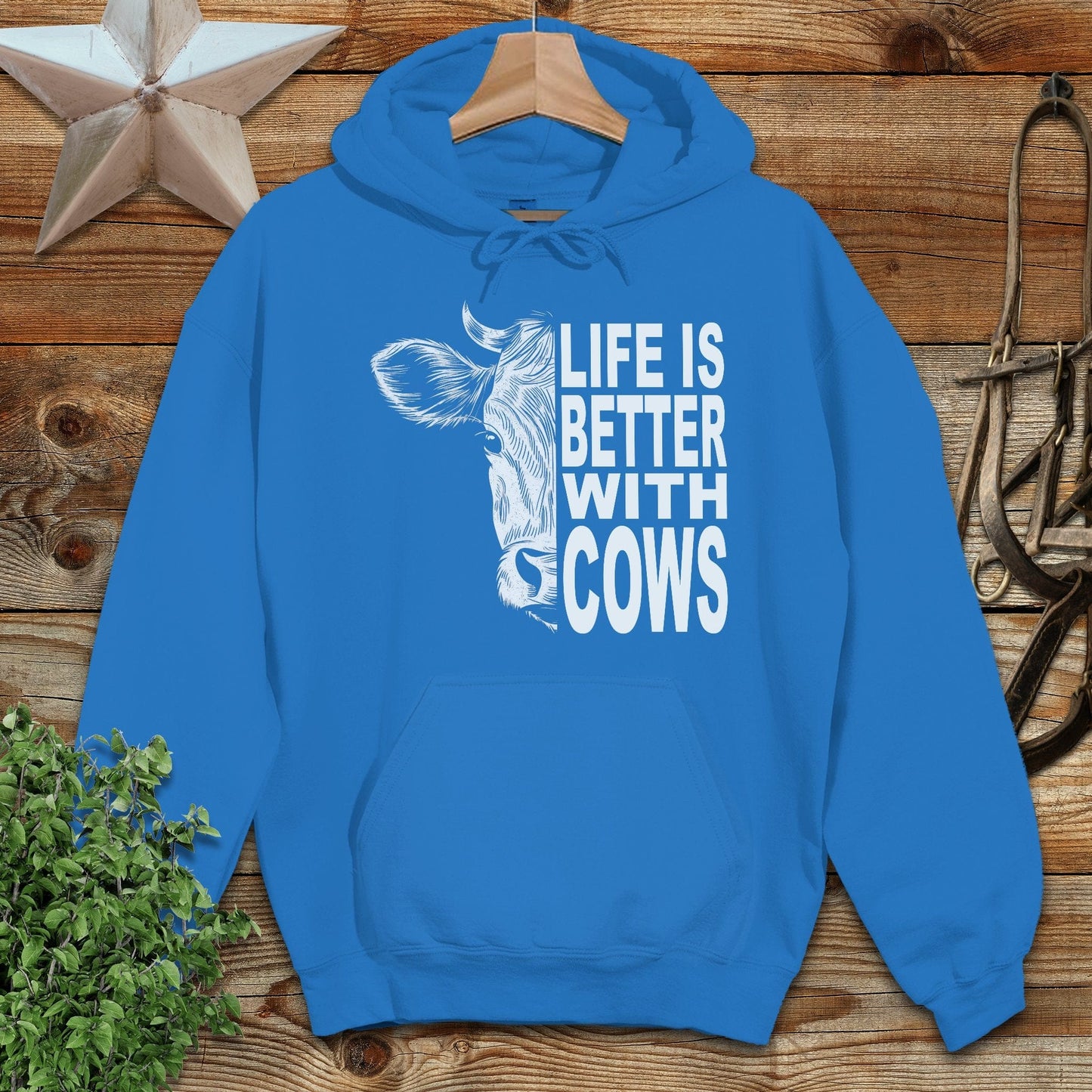 Life With Cows Hoodie