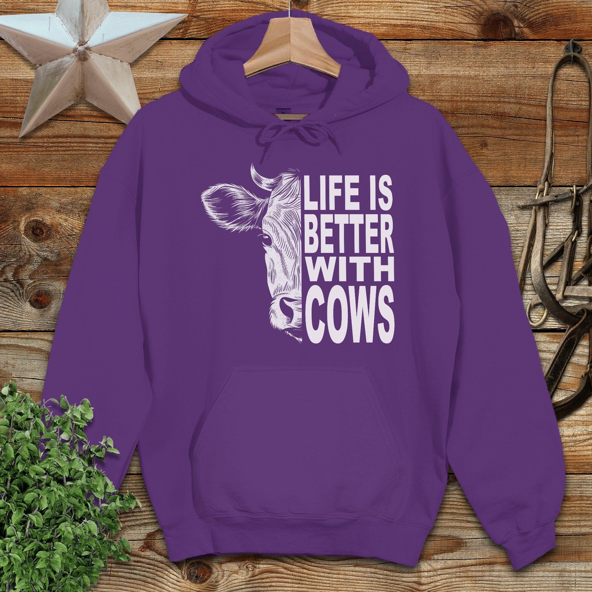 Life With Cows Hoodie
