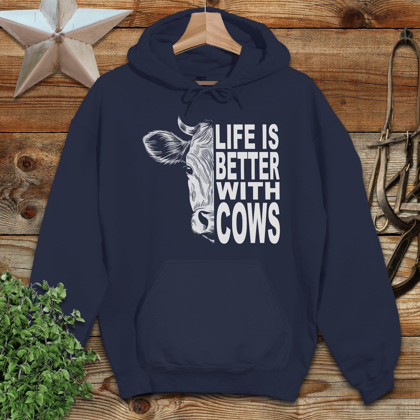 Life With Cows Hoodie