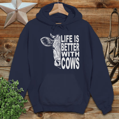 Life With Cows Hoodie