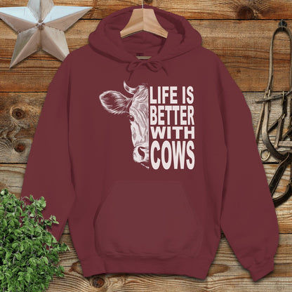 Life With Cows Hoodie